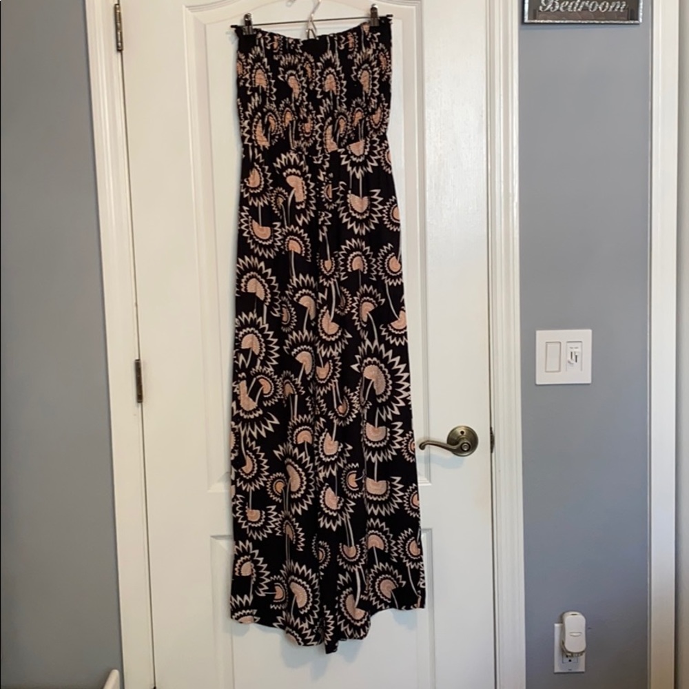 Flowered jumpsuit